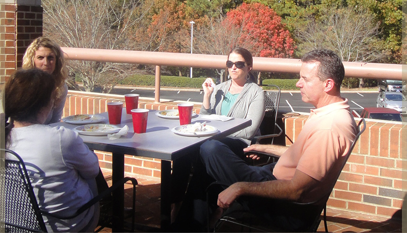 Lunch on the Balcony